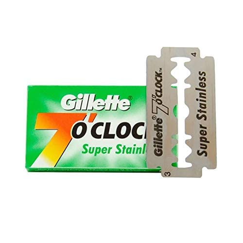 Gillette 7 o'clock Blade Super Stainless 5 pcs