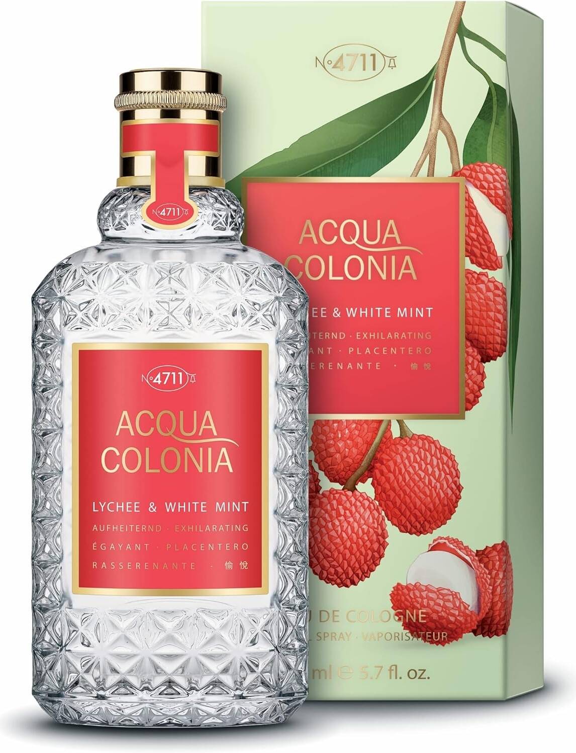 4711 Acqua Colonia Lychee & White Mint (170ml)