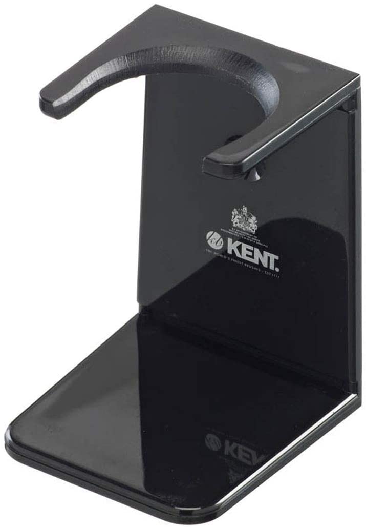 KENT (VSB2) LARGE BLACK SHAVING BRUSH STAND