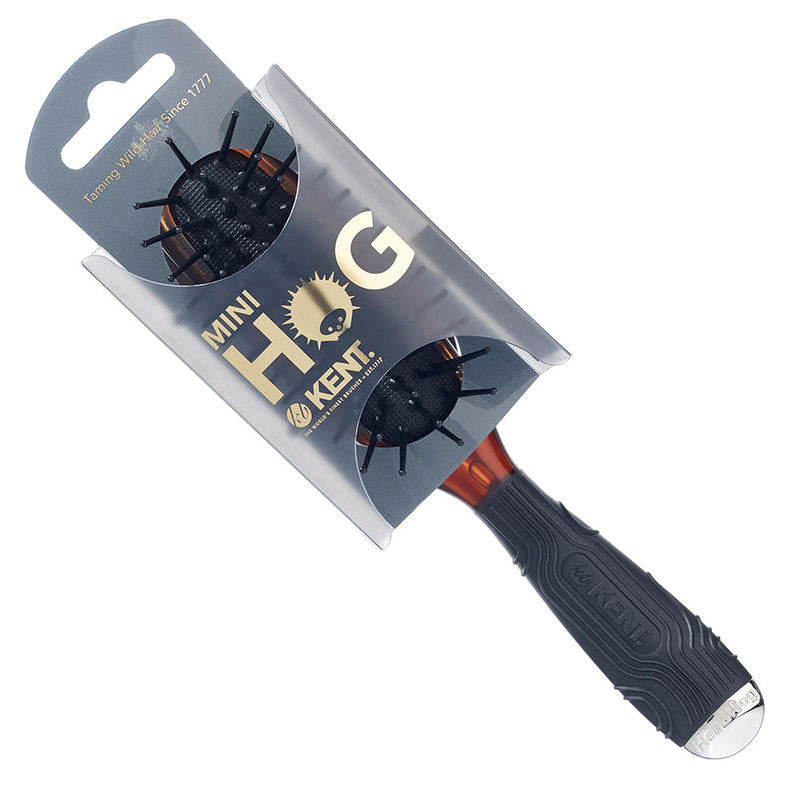 Tortoiseshell Effect MiniHog Hairbrush