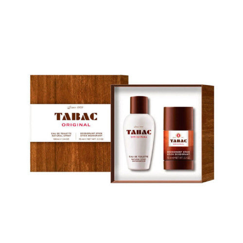 Tabac Original 2 Piece Gift Set: Eau de Cologne 100ml - Deodorant Stick 75 ml
