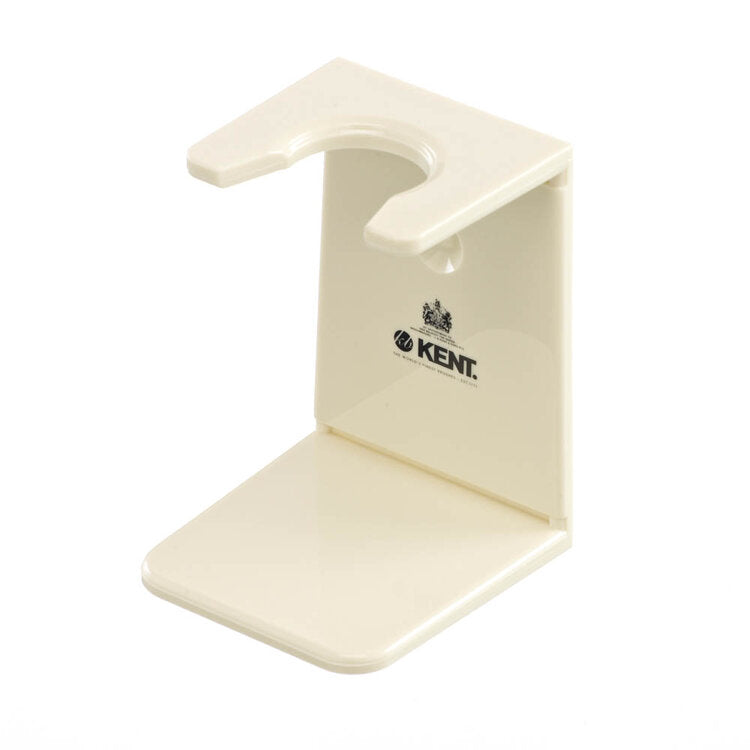 KENT (VSB5) SMALL IVORY WHITE SHAVING BRUSH STAND