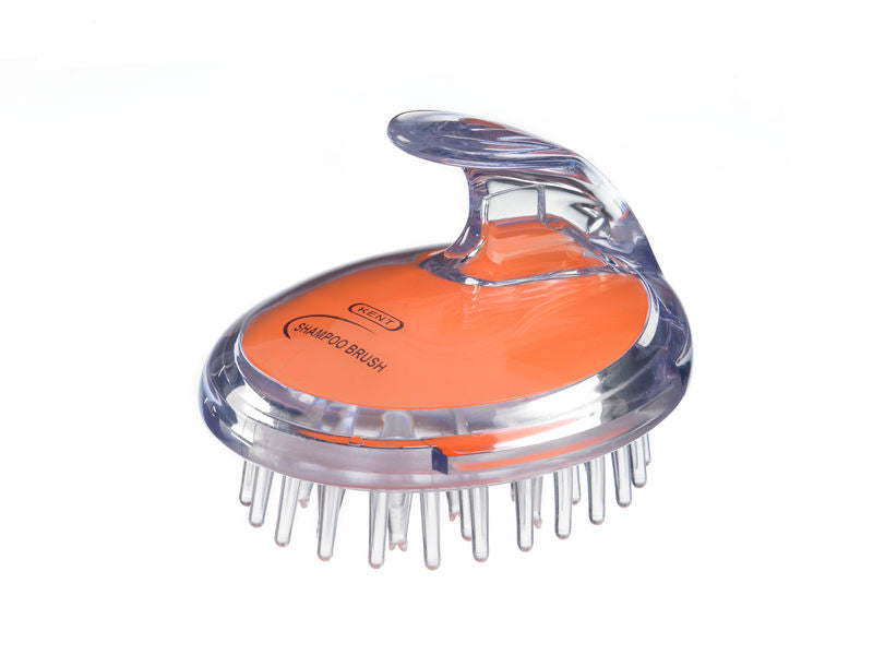 SHAMPOO AND SCALP MASSAGE BRUSH IN Orange