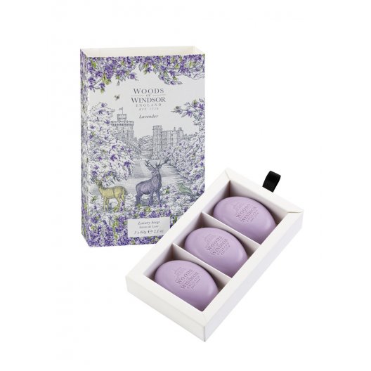 LAVENDER BAR SOAP (3 x 60 gm)