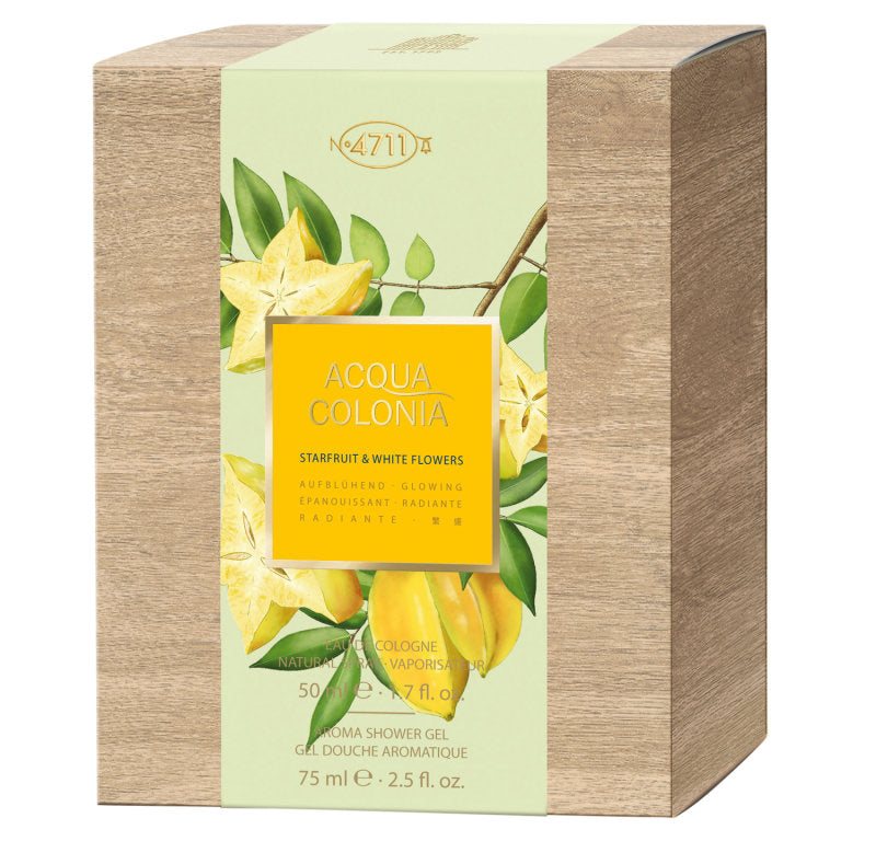 4711 Acqua Colonia Starfruit & White Flowers 2 Piece Gift Set