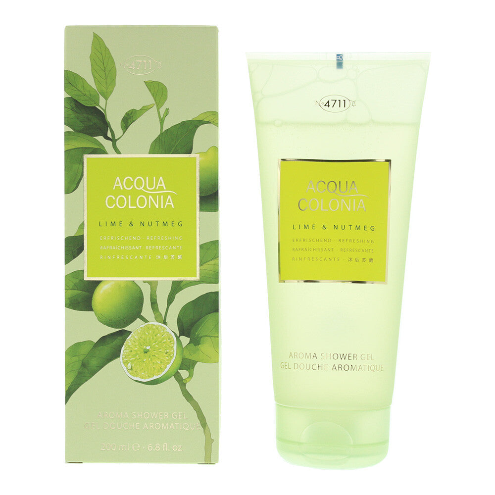 4711 Acqua Colonia Lime & Nutmeg Shower Gel (200ml)