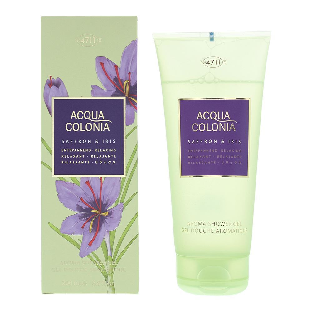 4711 Acqua Colonia Saffron & Iris Shower Gel (200ml)