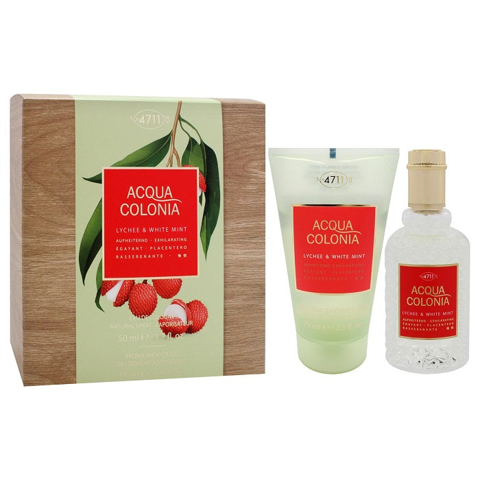 4711 Acqua Colonia Lychee & White Mint 2 Piece Gift Set