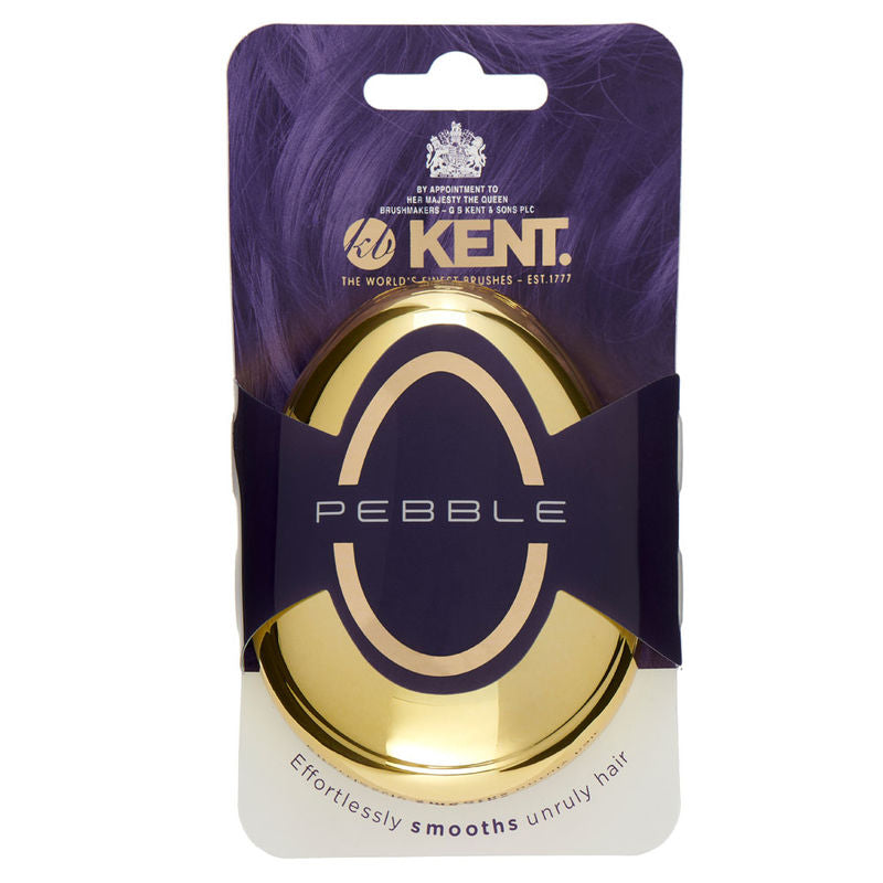Pebble Detangling Brush in Gold