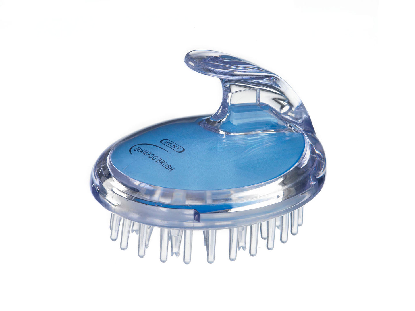 SHAMPOO AND SCALP MASSAGE BRUSH IN BLUE