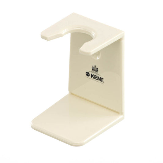 KENT (VSB5) SMALL IVORY WHITE SHAVING BRUSH STAND